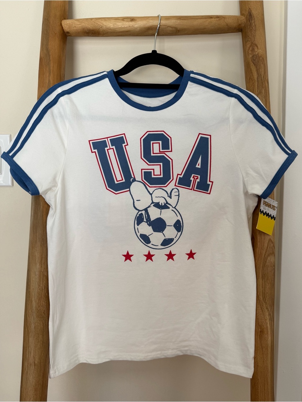 Snoopy USA Soccer Graphic Tee